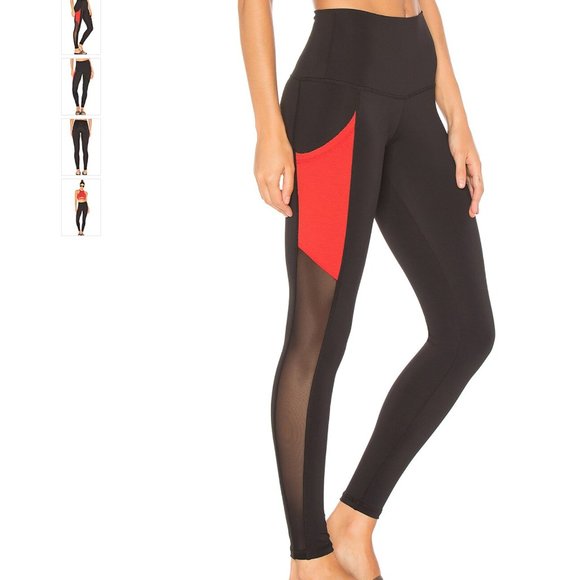 Beach Riot Pants - beach riot contrast pocketed leggings